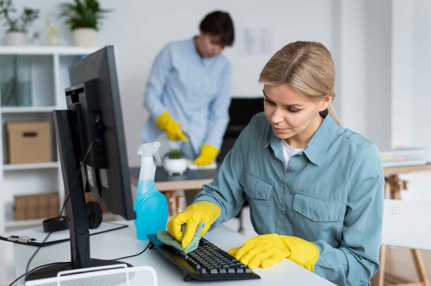 cleaning services in office